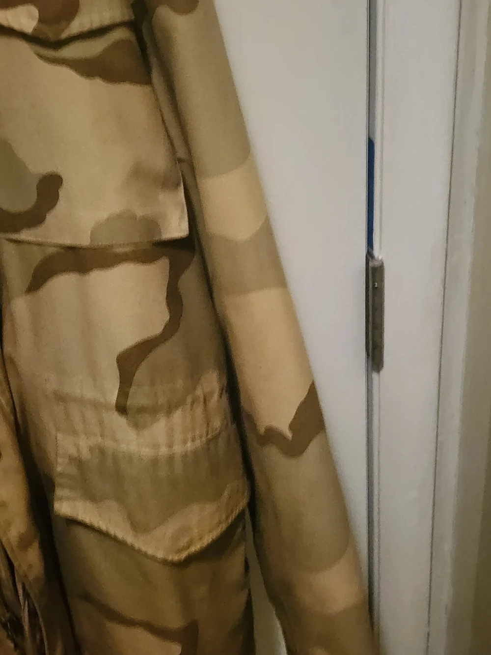 Rochester Ny Tan Camo Field Jacket with Lettering